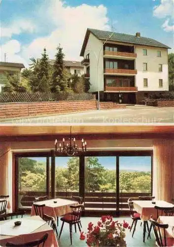 AK / Ansichtskarte Wilhelmsfeld Gaestehaus Schriesheimer Hof Gaststube