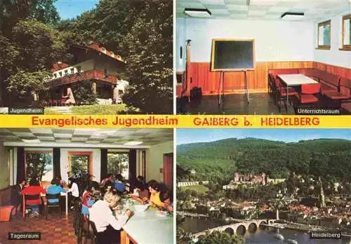 AK / Ansichtskarte Gaiberg Baden Heidelberg BW Jugendhei Unterrichtsraum Tagesraum Heidelberg