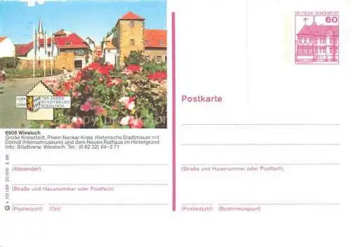 AK / Ansichtskarte Wiesloch Schloss