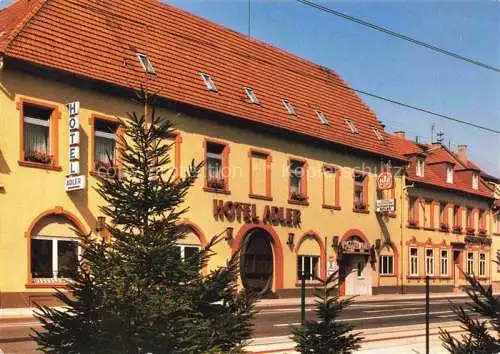 AK / Ansichtskarte Schriesheim Hotel Restaurant Schwarzer Adler