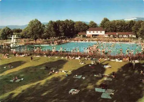 AK / Ansichtskarte Ladenburg Freibad