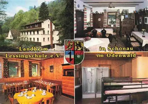 AK / Ansichtskarte Schoenau Heidelberg Odenwald Landheim Lessingschule Gastraeume Sanitaerraum