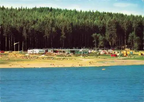 AK / Ansichtskarte Waldmuenchen Perlsee Strandbad
