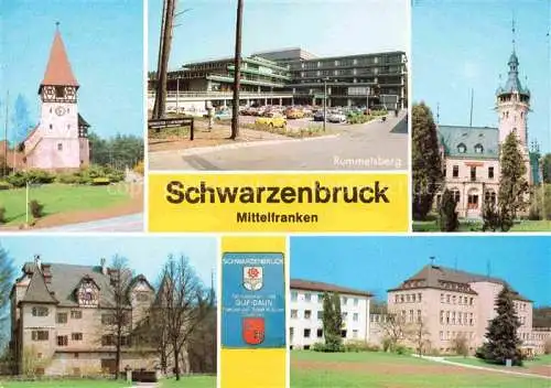 AK / Ansichtskarte Schwarzenbruck Bayern Ortsteile Gsteinach Ochbruck Rummelsberg