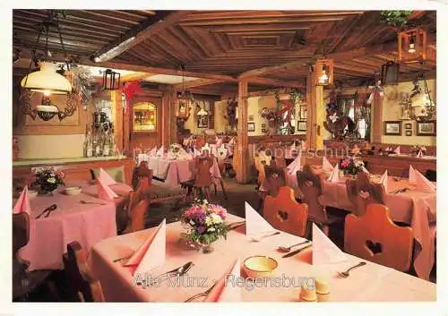 AK / Ansichtskarte REGENSBURG Restaurant Alte Muenz