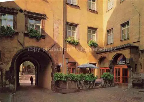 AK / Ansichtskarte REGENSBURG Hotel Gaststaette Bischofshof am Dom