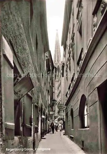 AK / Ansichtskarte REGENSBURG Kramgasse