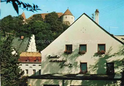 AK / Ansichtskarte Woerth Donau Regensburg Bayern ADAC Gasthof Metzgerei Butz
