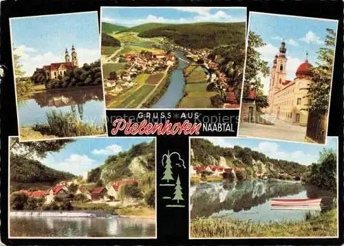 AK / Ansichtskarte Pielenhofen Teilansichten Panorama Naabtal Luftaufnahme