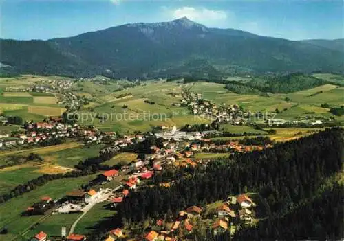 AK / Ansichtskarte Lam Oberpfalz Panorama Luftkurort Blick gegen Osser Bayerischer Wald