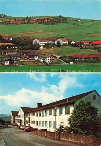 AK / Ansichtskarte Neukirchen Heilig Blut Bayern Panorama Kreiskrankenhaus