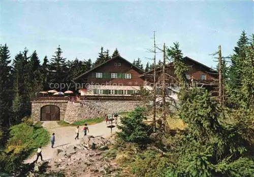 AK / Ansichtskarte Koetzting Koetztinger Huette Berggaststaette Bayerischer Wald