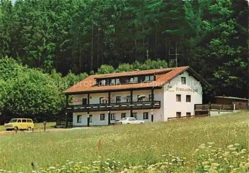 AK / Ansichtskarte Waldmuenchen Café Pension Sonnenhuegel am Waldrand