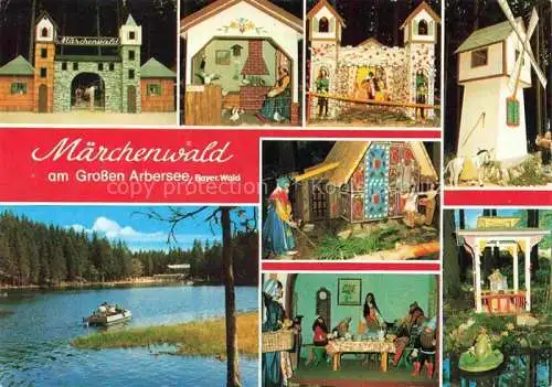 AK / Ansichtskarte Bayerisch Eisenstein Maerchenwald am Grossen Arbersee Bayerischer Wald