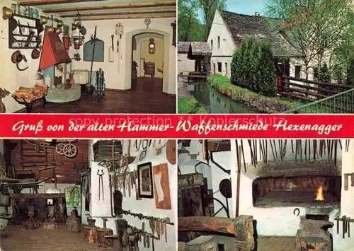 AK / Ansichtskarte Hexenagger Alte Hammer-Waffenschmiede Handwerk