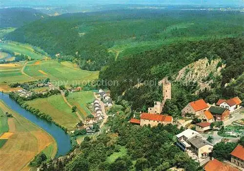 AK / Ansichtskarte Essing Gasthaus Pension Ritterschenke Burg Altmuehltal