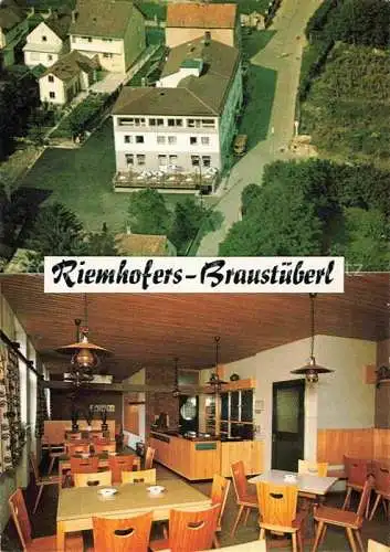 AK / Ansichtskarte Riedenburg Altmuehltal Kelheim Bayern Gasthof Pension Riemhofers Braustueberl