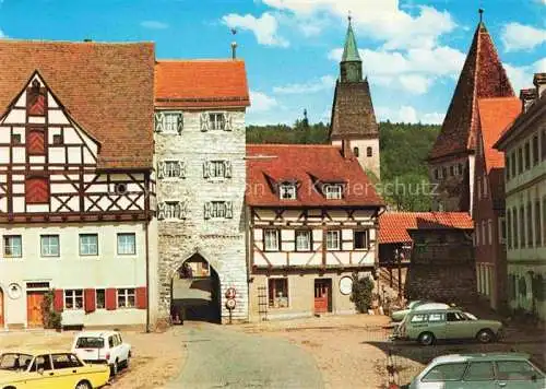 AK / Ansichtskarte Berching 1000jaehrige Stadt Pettenkofer-Platz Altstadt Fachwerkhaeuser Kirchturm