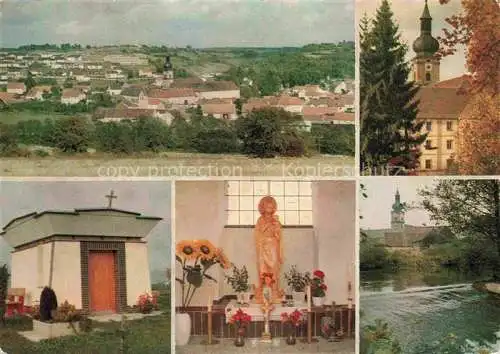 AK / Ansichtskarte Ensdorf Oberpfalz Panorama Salesianerkloster Vilspartie Muehlkapelle