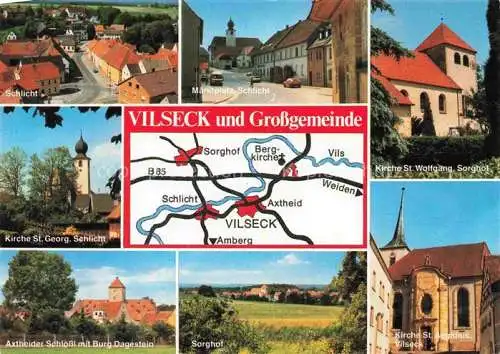 AK / Ansichtskarte Vilseck Oberpfalz und Grossgemeinde