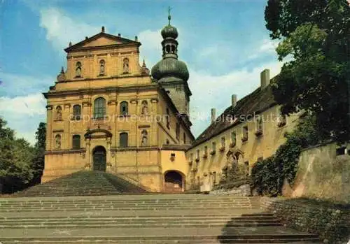 AK / Ansichtskarte Amberg Oberpfalz Bergkirche Maria-Hilf und Franziskaner Kloster