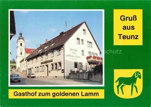 AK / Ansichtskarte Teunz Gasthof zum goldenen Lamm