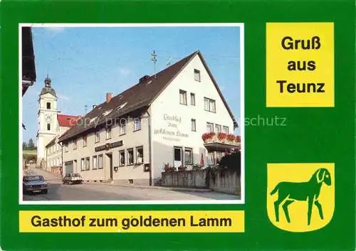 AK / Ansichtskarte Teunz Gasthof zum goldenen Lamm