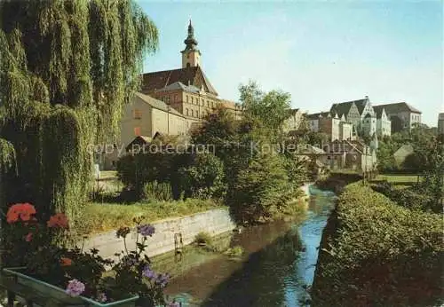 AK / Ansichtskarte Neustadt Waldnaab Partie an der Waldnaab