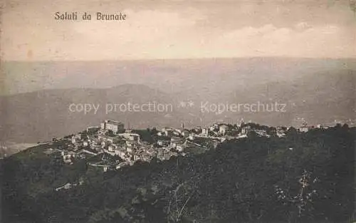 AK / Ansichtskarte Brunate Como Lombardia IT Panorama
