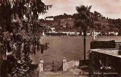 AK / Ansichtskarte Lago d Orta San Giulio Piemonte IT Visione panoramica