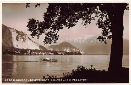 AK / Ansichtskarte Baveno Lago Maggiore IT visto dall Isola dei Pescatori