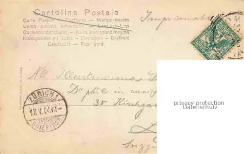 AK / Ansichtskarte COMO  Lago di Como Lombardia IT Monumente ad Antonio Volta Denkmal
