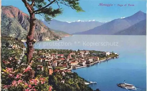AK / Ansichtskarte Menaggio Lago di Como Lombardia IT Panorama Lago di Como