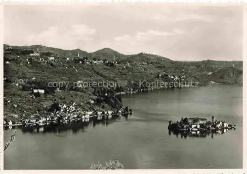 AK / Ansichtskarte Lago d Orta San Giulio Piemonte IT Panorama