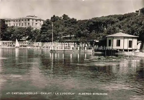 AK / Ansichtskarte Castiglioncello Livorno IT Chalet La Lucciola Albergo Miramare