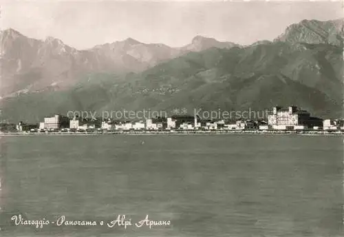 AK / Ansichtskarte VIAREGGIO Toscana IT Panorama e Alpi Apuane