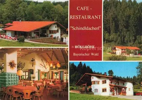 AK / Ansichtskarte Neukirchen Heilig Blut Bayern Café Restaurant Schindldacherl Gastraum