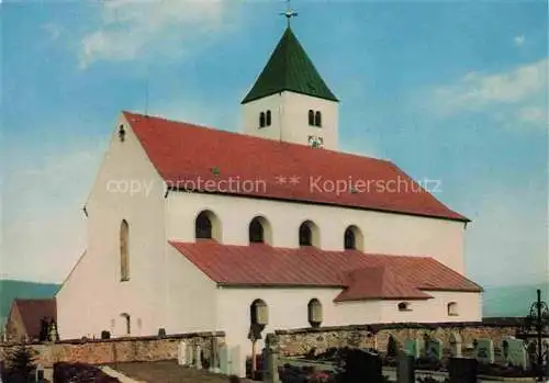 AK / Ansichtskarte Ast Oberpfalz Katholische Pfarrkirche Wallfahrtskirche Friedhof