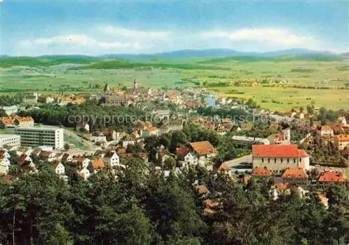 AK / Ansichtskarte Cham  Oberpfalz Panorama