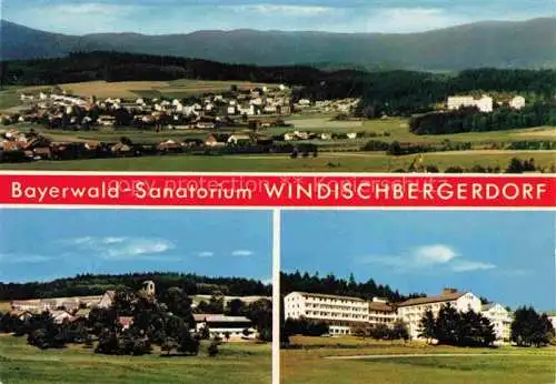 AK / Ansichtskarte Windischbergerdorf Panorama Bayerwald-Sanatorium