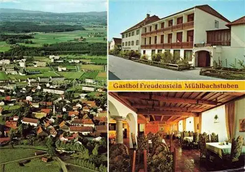 AK / Ansichtskarte BAD FuessING Gasthof Freudenstein Muehlbachstuben Luftaufnahme