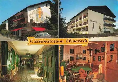AK / Ansichtskarte BAD FuessING Kursanatorium Elisabeth Foyer Gastraum