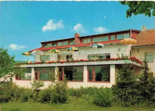 AK / Ansichtskarte Warzenried Café Pension Boehmerwald