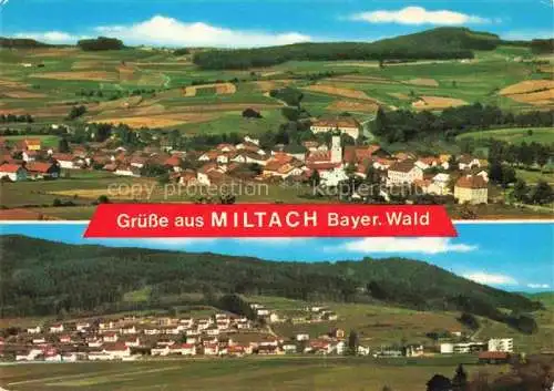 AK / Ansichtskarte Miltach Panorama Erholungsort Bayerischer Wald