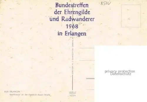 AK / Ansichtskarte ERLANGEN Hochhaeuser an der Friedrich-Bauer-Strasse