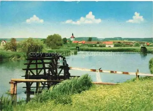 AK / Ansichtskarte Moehrendorf Wasserraeder an der Regnitz