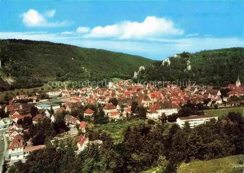 AK / Ansichtskarte Blaubeuren Panorama Schwaebische Alb