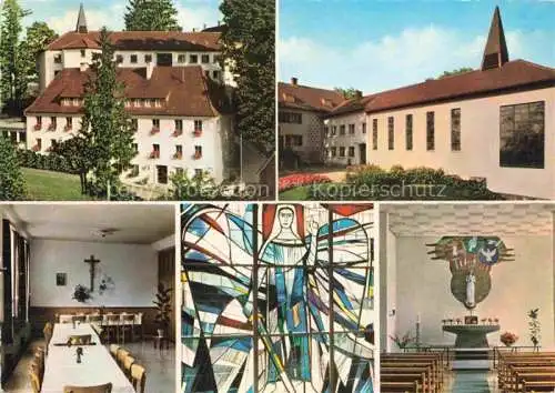 AK / Ansichtskarte Brandenburg Iller Kloster Schloss Kirchenfenster