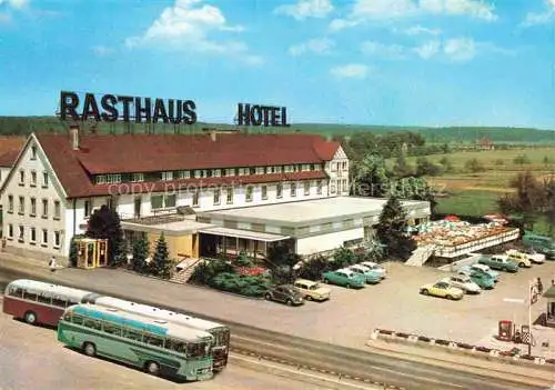 AK / Ansichtskarte Dornstadt Wuerttemberg Ulm Hotel Rasthaus Chaussee