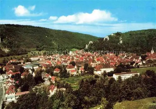 AK / Ansichtskarte Blaubeuren Panorama Schwaebische Alb